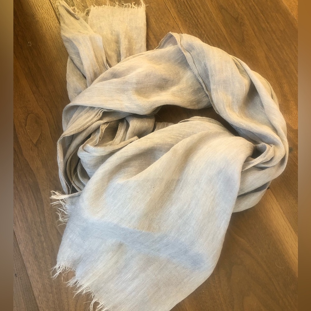 Longchamp Grey Scarf